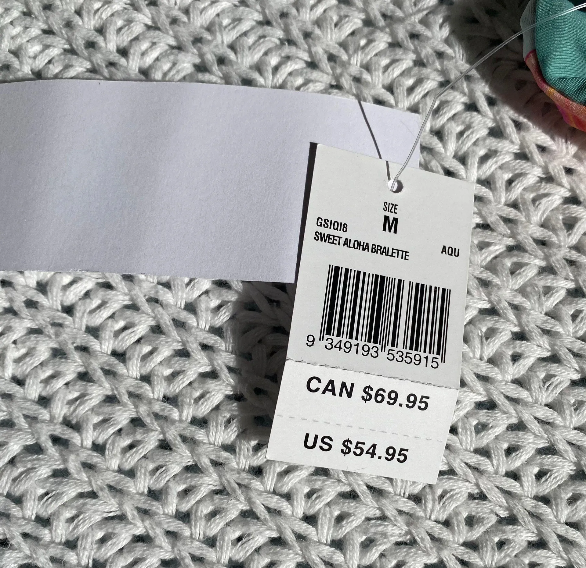 Rip Curl NWT  Sweet Aloha Bralette - Image 7