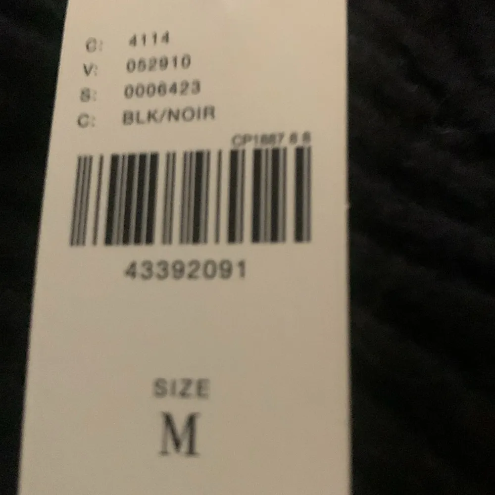 Knitted & Knotted NEW Faux Fur Sleeve Sweater Size M Black Animal Print - Image 5