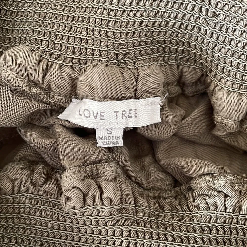 ‎Love Tree Army Green Shorts-Size Small - Image 3