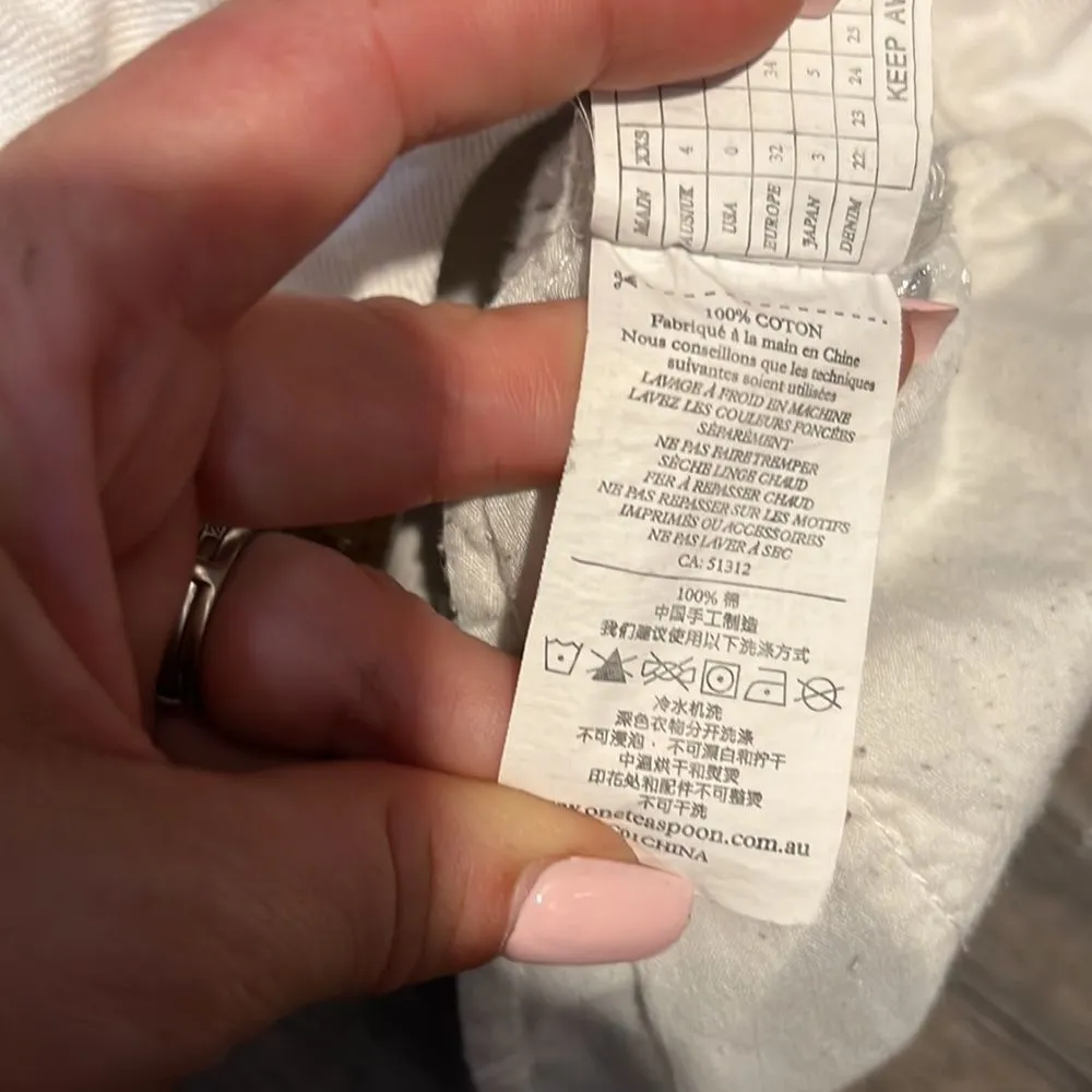 One Teaspoon  Rare Distressed Bandit Shorts Sz-25 - Image 11