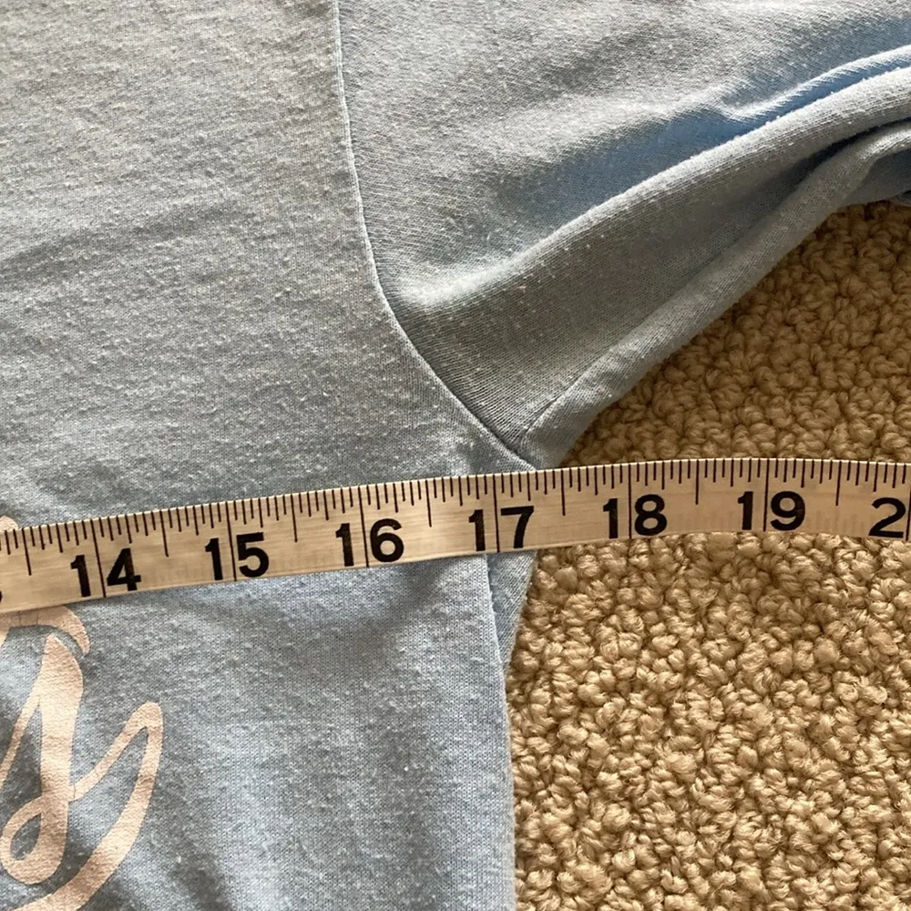 Augusta Texas Bluebonnets Baseball T-Shirt Shirt Unisex Small Pale Blue GUC - Image 5