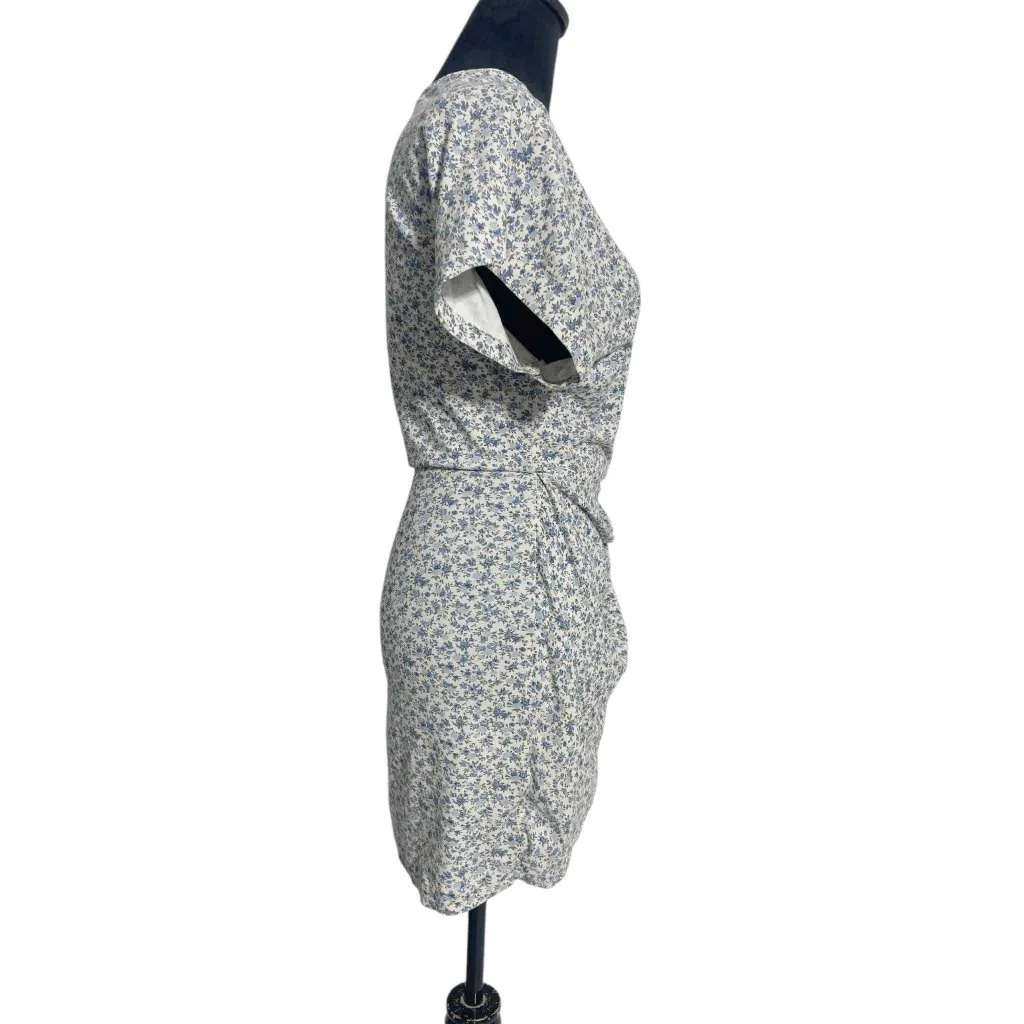 Sezane Size XS  Samantha Dress Short Wrap Floral - Image 6