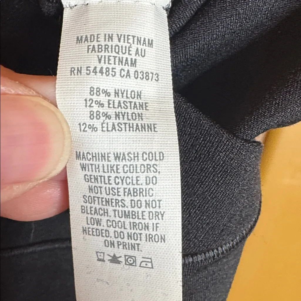 OFFLINE By Aerie Real Me Crossover Super Flare Legging Hi Rise Black Size Medium - Image 10