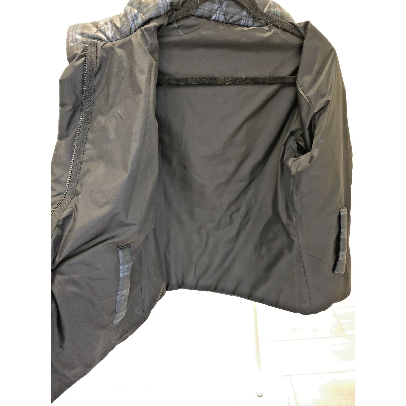 SASZOFONO Puffer Reversible Jacket Size 6 Small Quilted Warm Winter Coat - Image 13