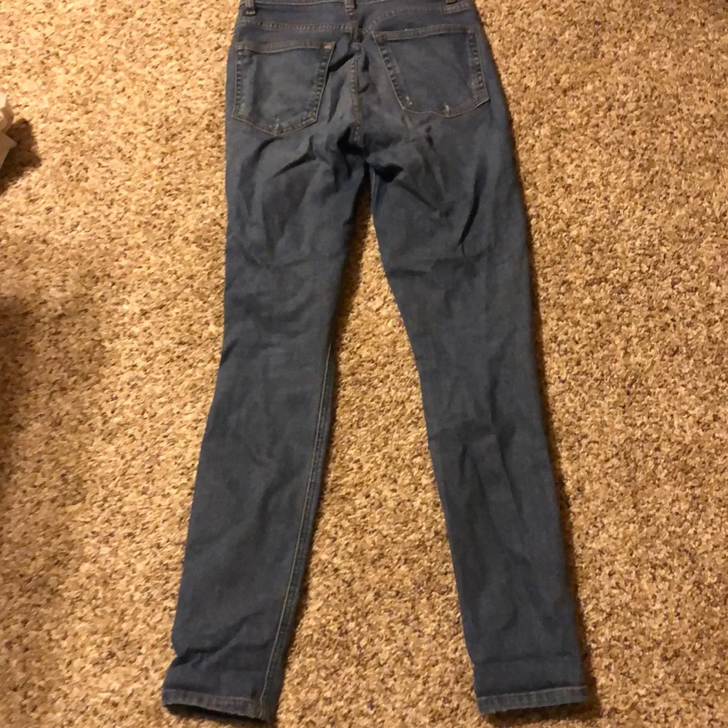 ❤️ Reformation high rise blue jeans - Image 4