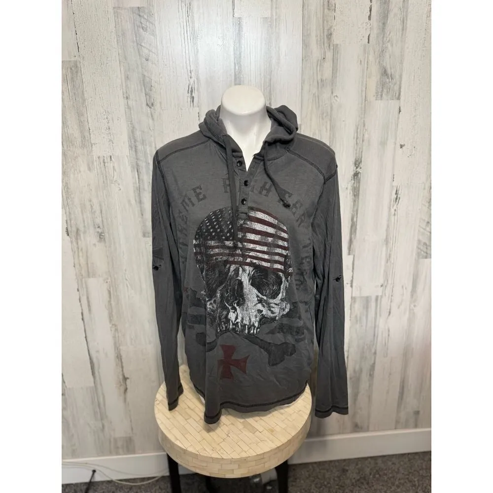 Route 66 Gray hoodie - Image 6