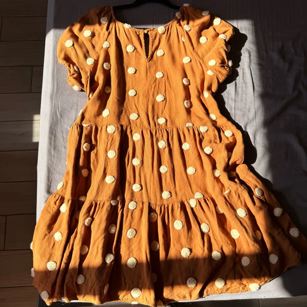 Blu Pepper Polka Dot Dress - Image 4