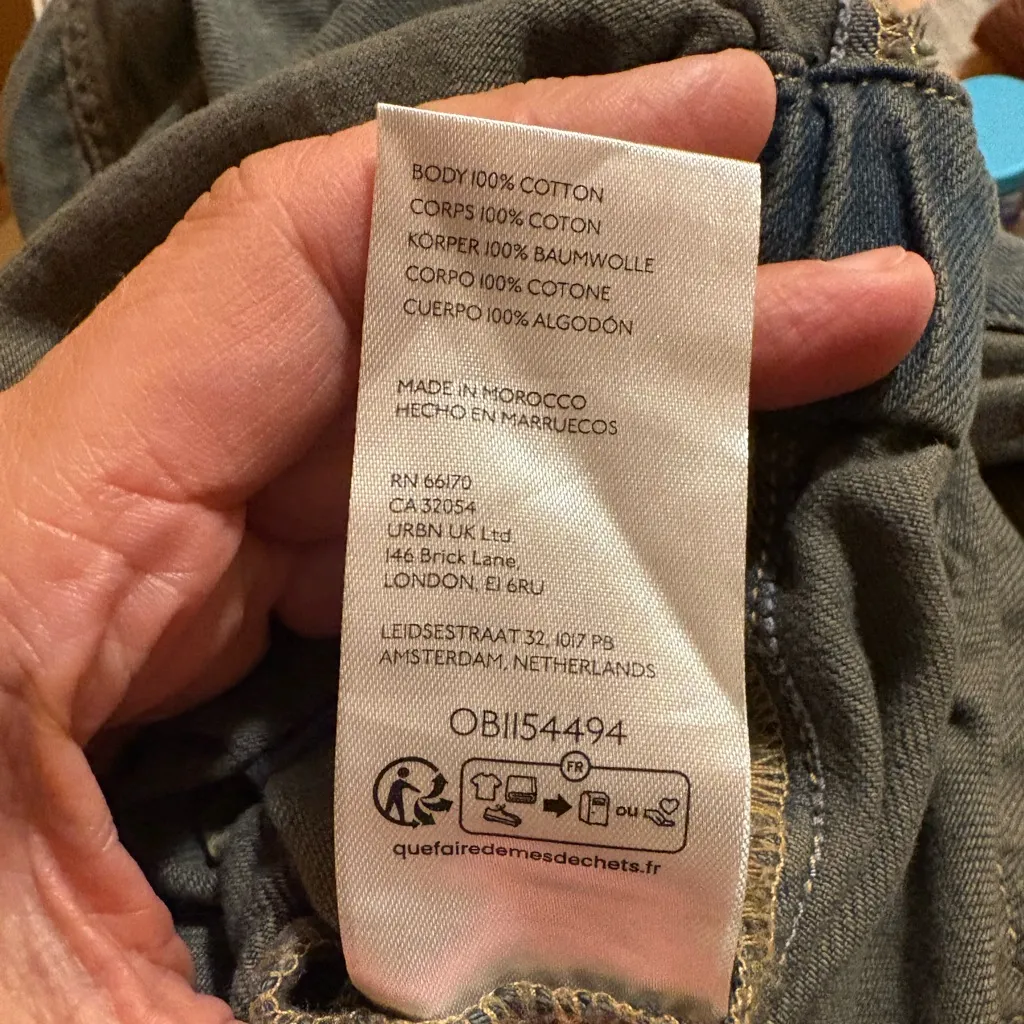 Free People Marci Relaxed Denim Utility Coveralls in Ian Indigo - Image 10