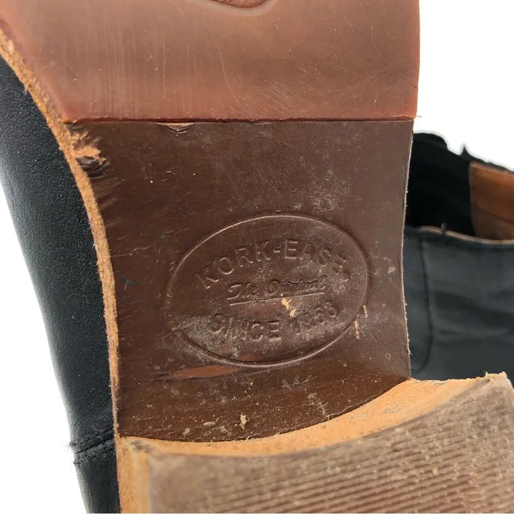 KORK-EASE Mindo Ankle Boot Black Leather 8 - Image 13