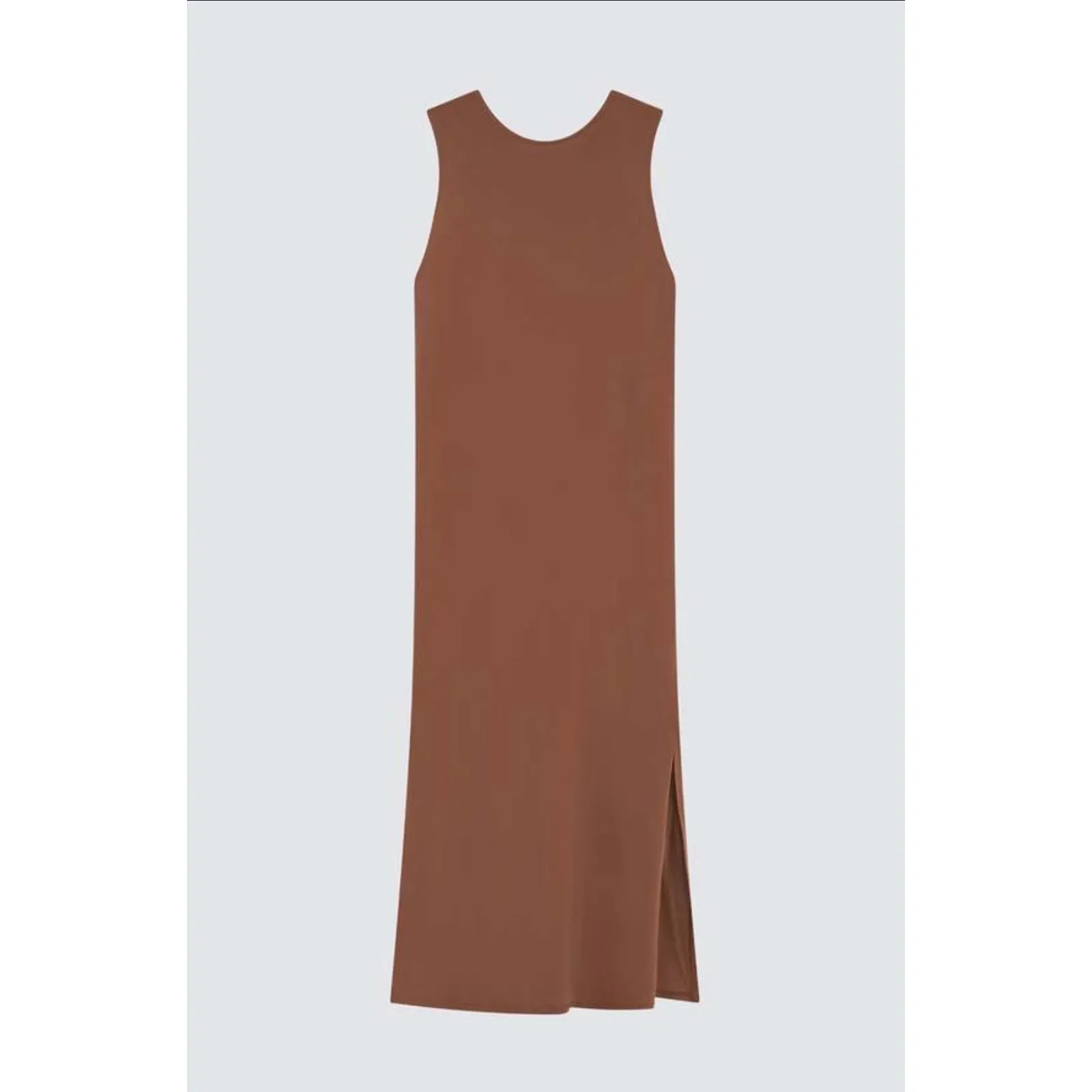 Lou Lou Studio Backless Dress Size Small Wood Brown Size M - Image 4