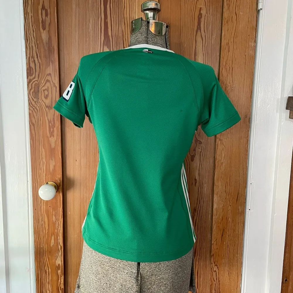 Y2K NASCAR Adidas Climalite 365 Dale Earnhardt Jr #88 V Neck Shirt - Sz S 💚🎀 - Image 5