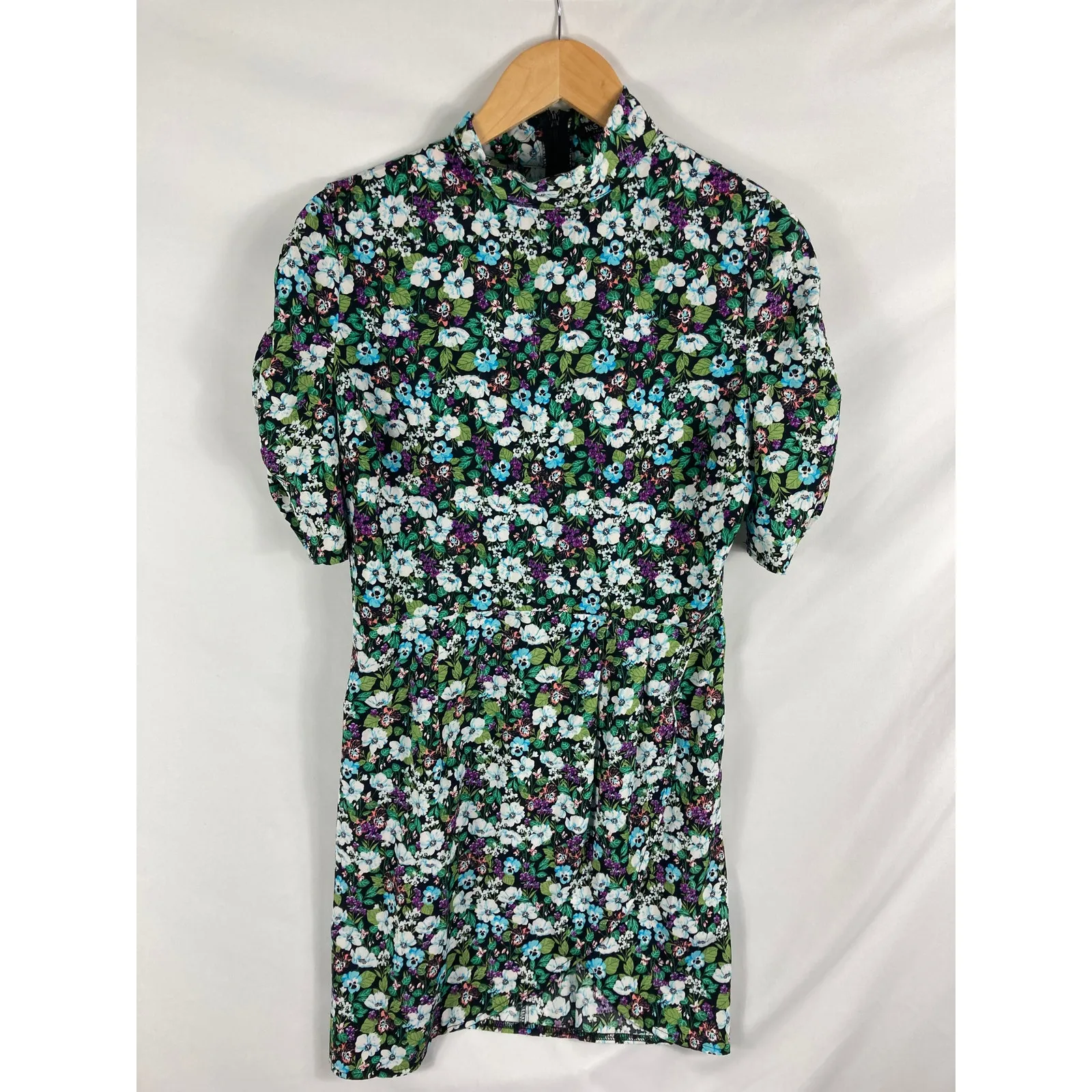 Nasty Gal Bloom To Grow Floral Mini Dress Size 8 - Image 3