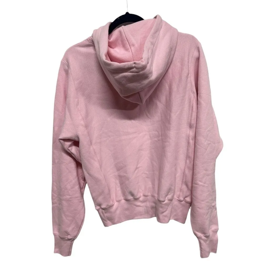 Champion X Super Mario Collab Toad Pink Adult Hoodie Embroidered Size XS Unisex - Image 4