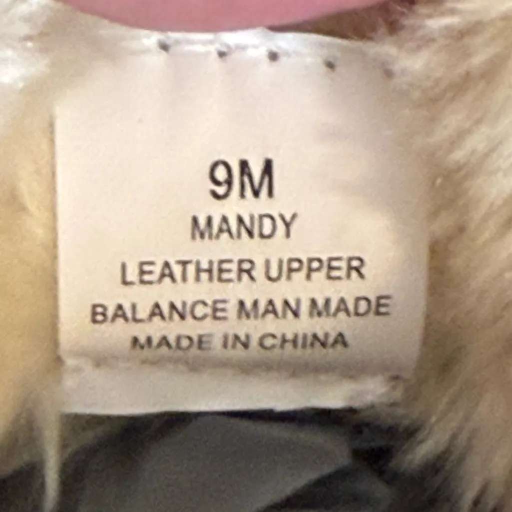 Clarks Mandy Brown Suede Leather Slippers Women’s Sz 9M Faux Fur Indoor/Outdoor - Image 5