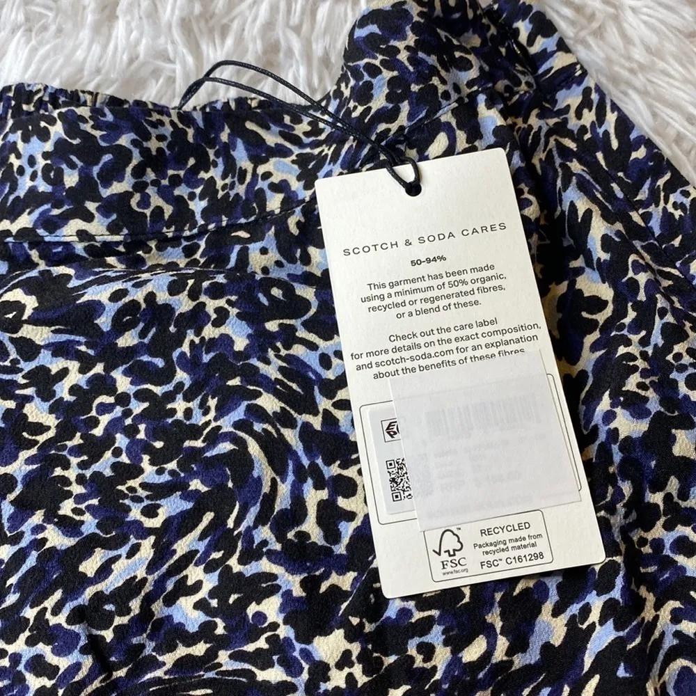 Scotch and Soda Asymmetric Tiered Skirt medium NWT - Image 5