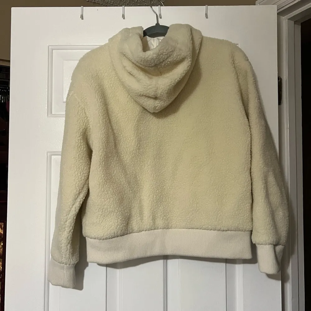 Sherpa Zip Up Hoodie - Image 2