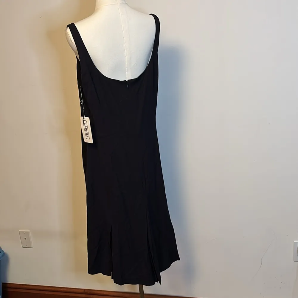 Carlisle Moonlight navy blue dress sleeveless size 16 BNWT - Image 2