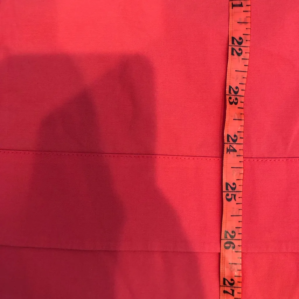 Lafayette 148 New York tunic blouse size 6 Red - Image 6