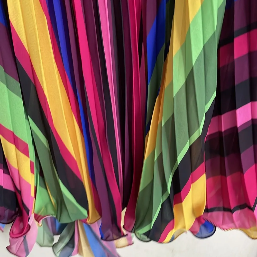 AMUR Sevyn Mini Halter Dress Pink Size 12 - Image 12