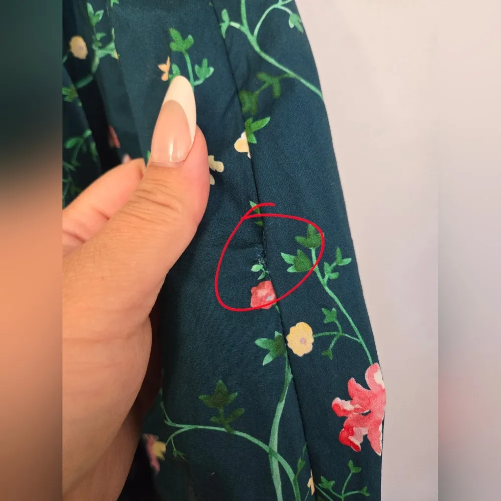 Hill House Ava Dress in Moody Floral - Image 10