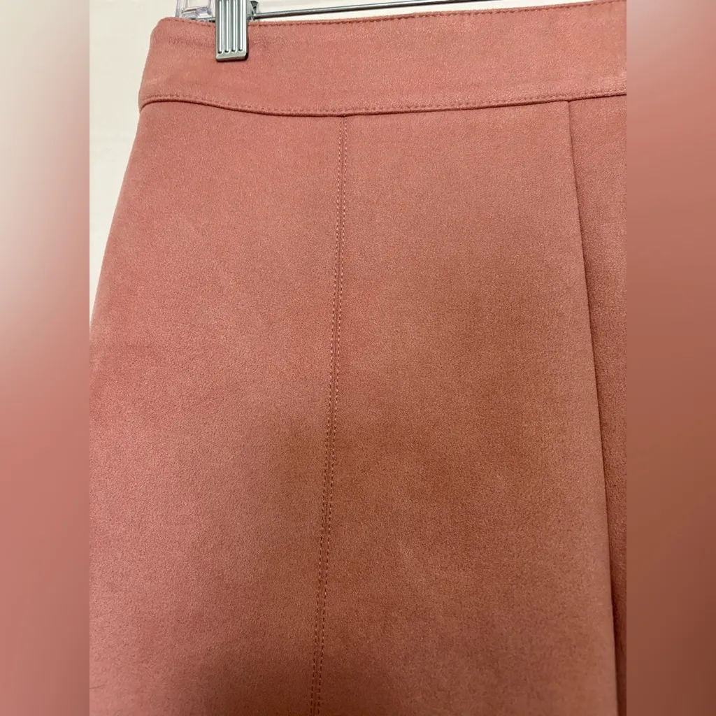 Ann Taylor Cropped‎ Suede Dress Pant Size 8 - Image 4