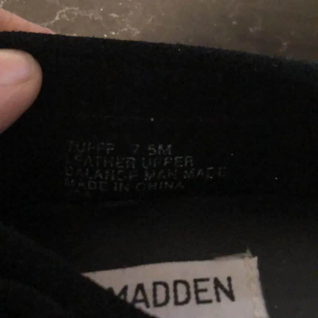 Steve Madden Tuppp suede‎ studded moccasins women’s 7.5 - Image 4