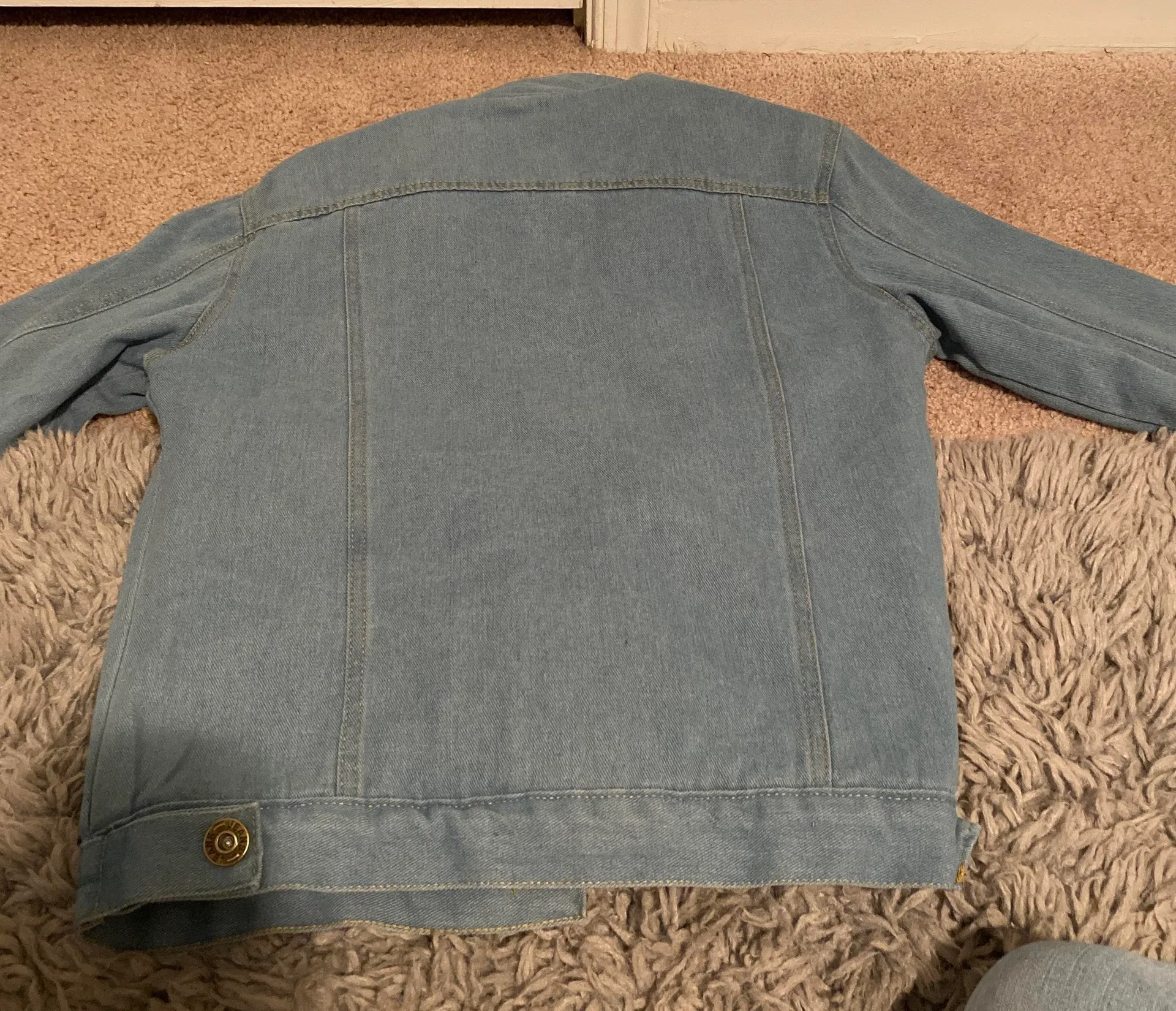 new light fashion denim jacket - Image 3