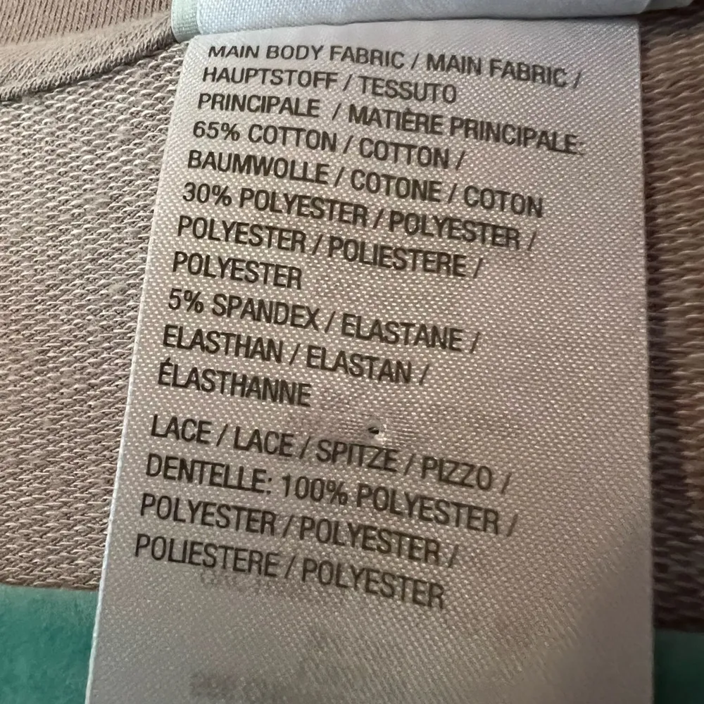 Logo Lounge By Lori Goldstein Crochet Embroidered Floral Top Shirt Pockets Small - Image 10