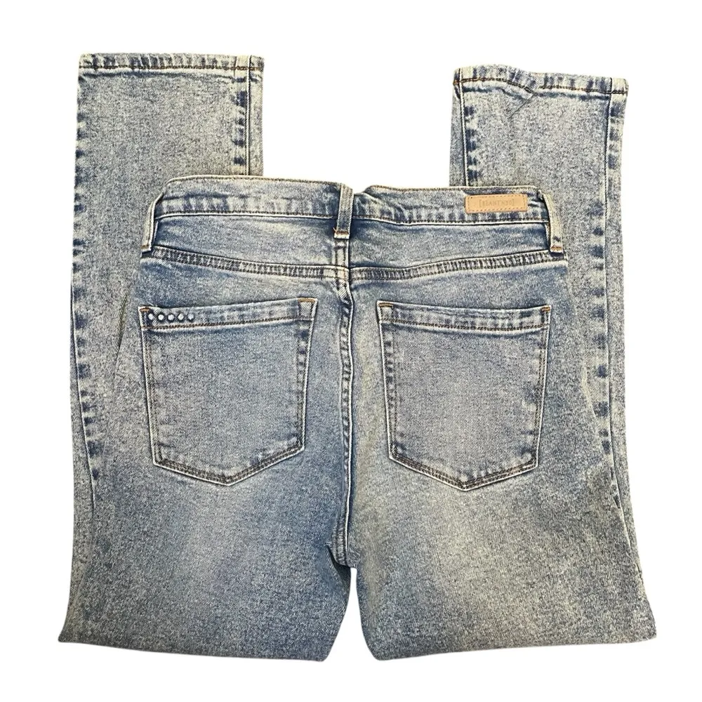 BLANK NYC button fly acid wash The Madison Crop Jeans - Image 4