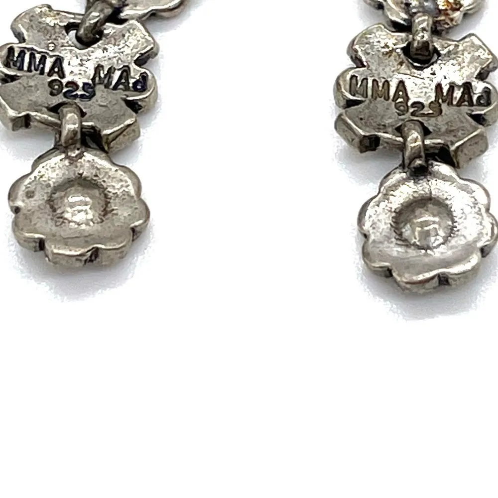 MMA MAd 925 Dangle Earrings Silver - Image 4
