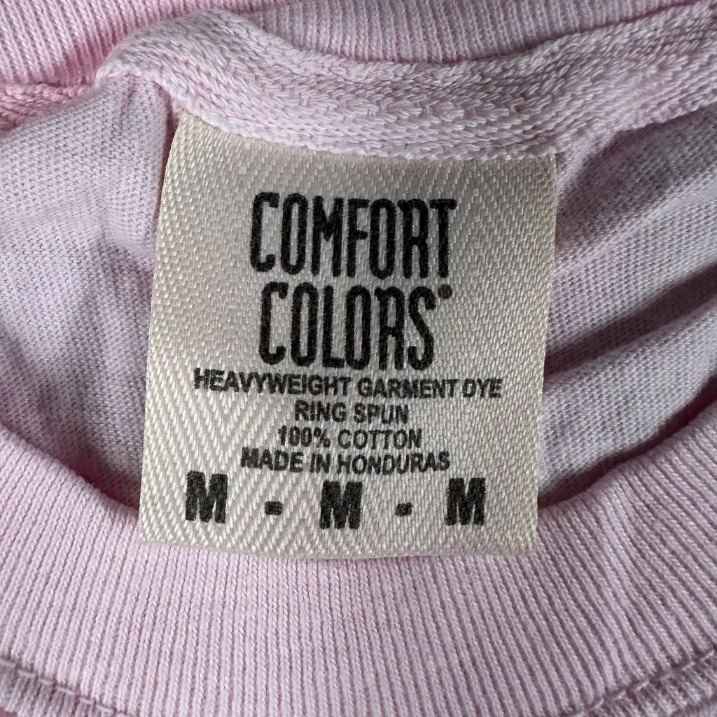 Laura‎ Marano Arrow Shirt Womens Med Pink Comfort Colors Graphic Tee Music Tour - Image 7