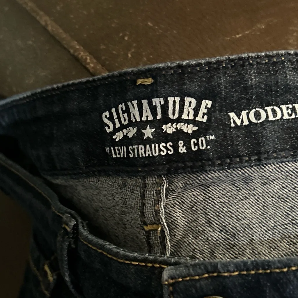 Women's Levi Strauss & Co. Bootcut Jeans Size 16 Blue Denim - Image 4