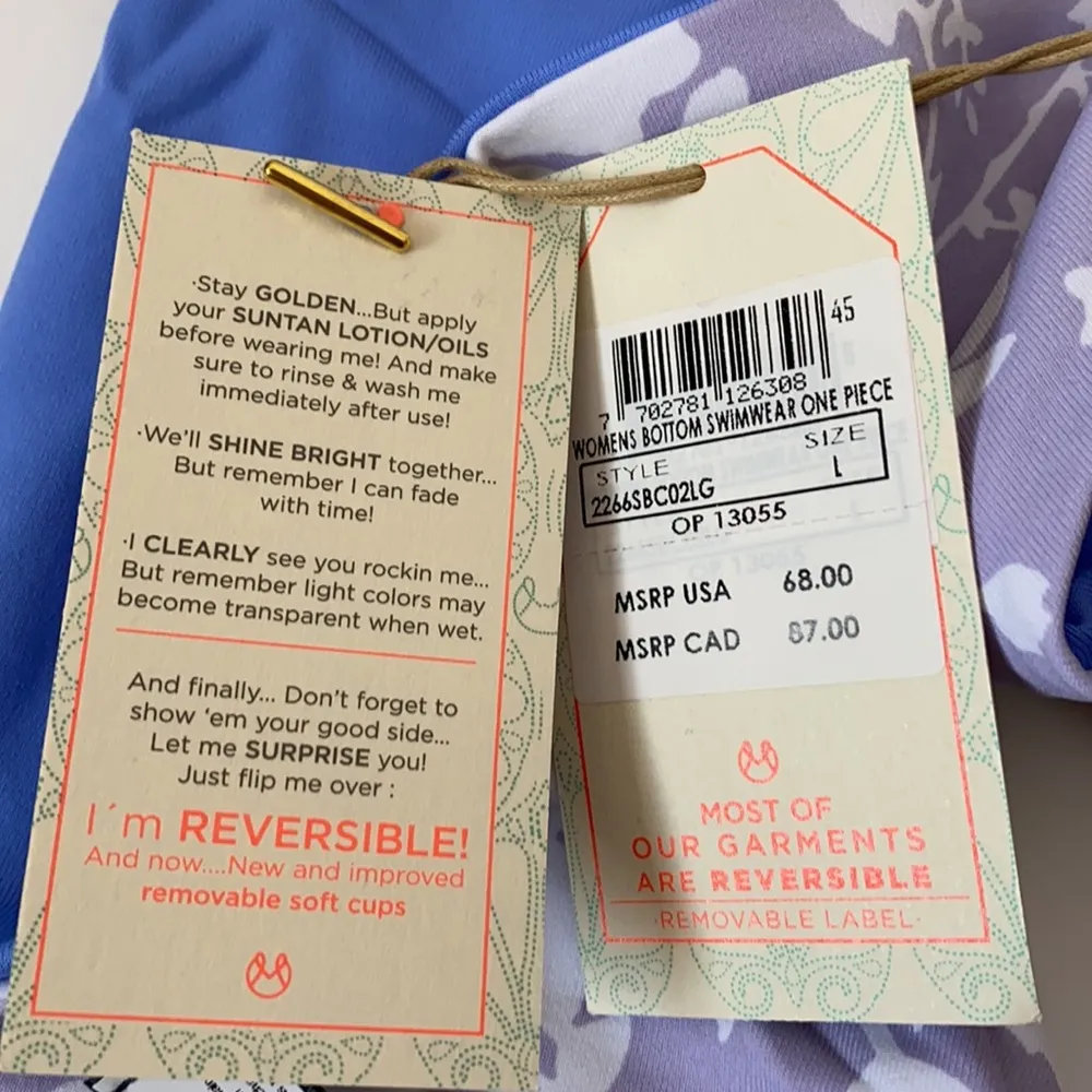 Maaji small ring reversible bottom in Little Lilly - Image 8