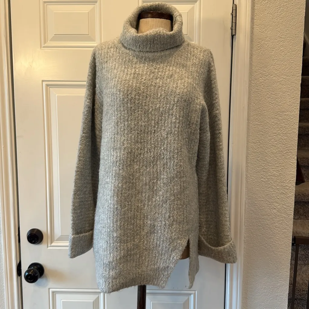 Express cowlneck wool blend tunic sweater NWT - Image 8