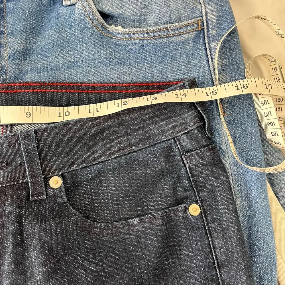 NWT American Giant 218 Skinny Stretch Indigo Denim Jeans In Mountain Wash Size27 Blue Size 28 - Image 6