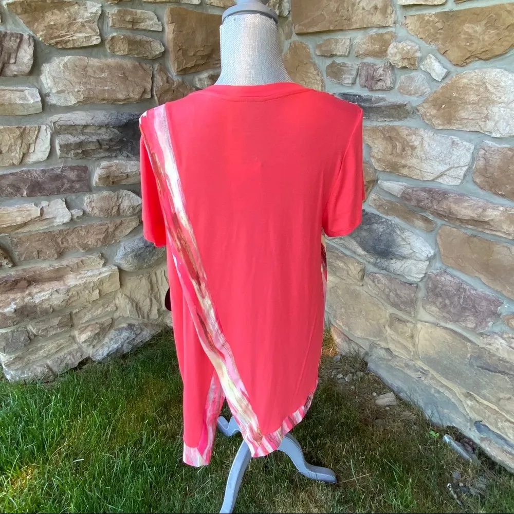 French Blue Top NWT Orange Size M - Image 7