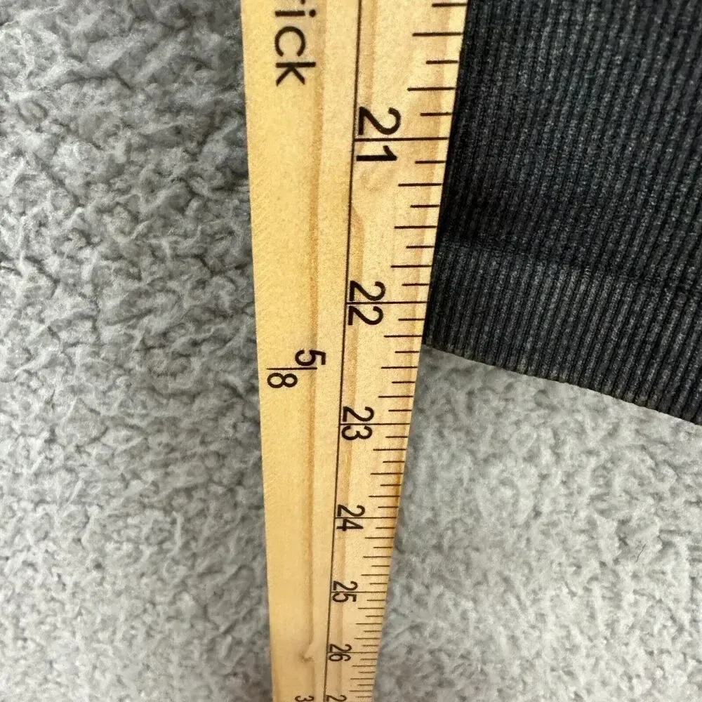 Aerie Offline Moto Leggings Womens Large Gray Cropped‎ Athleisure Gym Gorpcore - Image 3