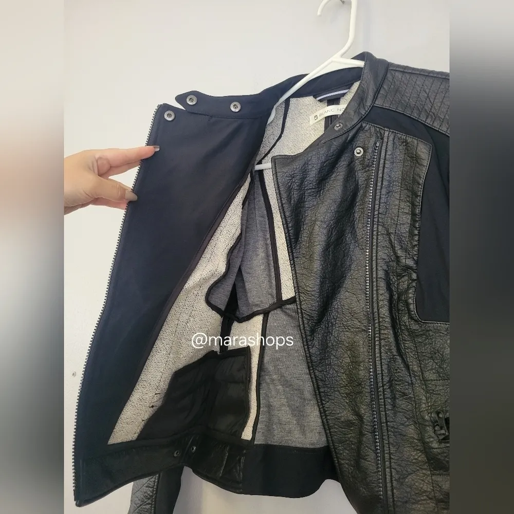 Blanc Noir Ryder Moto Jacket Black Size XS - Image 6