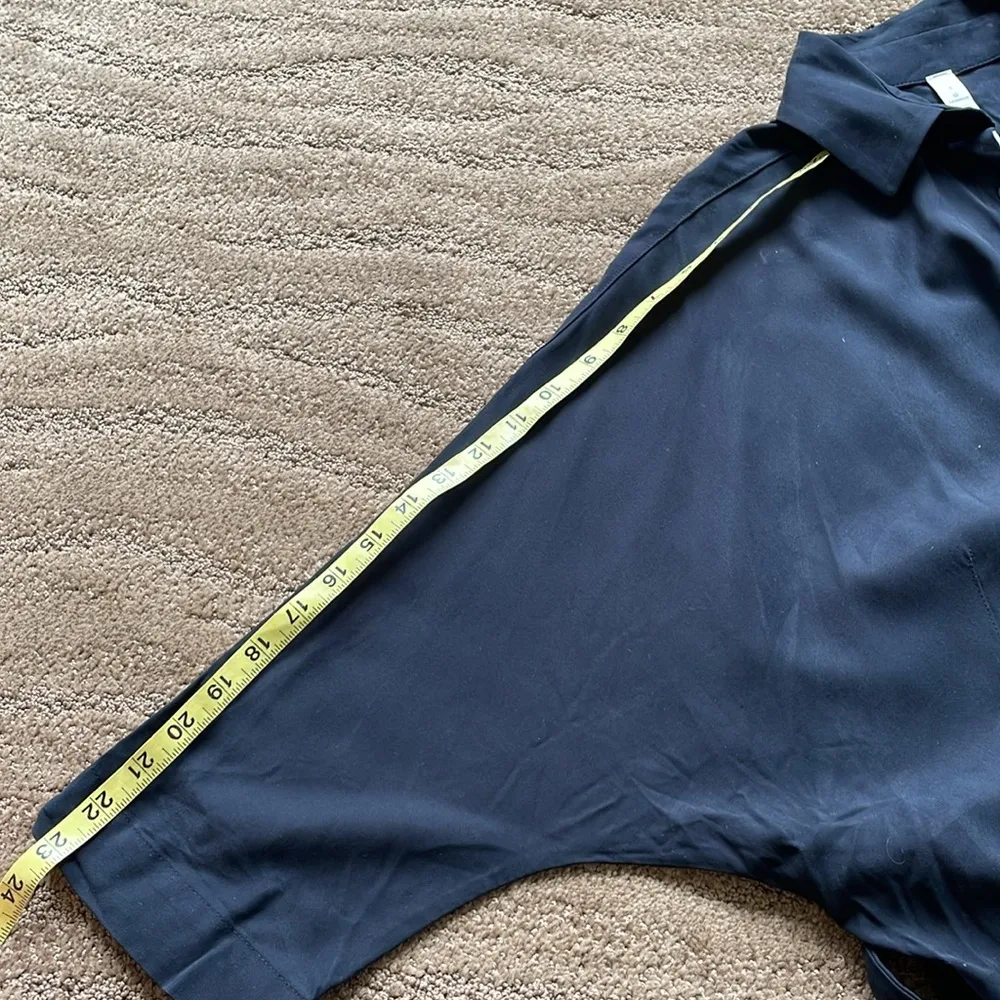 Lululemon perfectly poised cupro blend oversized shirt dress - Image 10