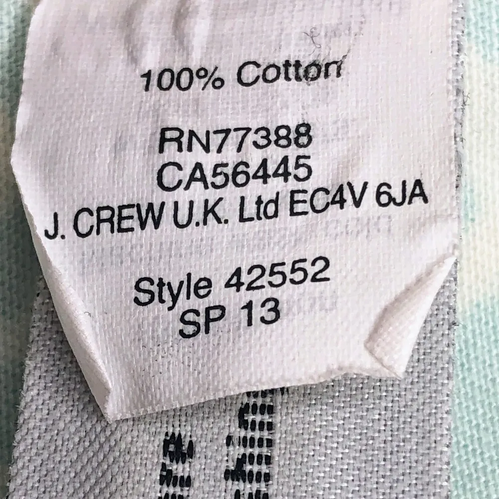 Seafoam Green Chino Shorts - Size 0 - Image 7