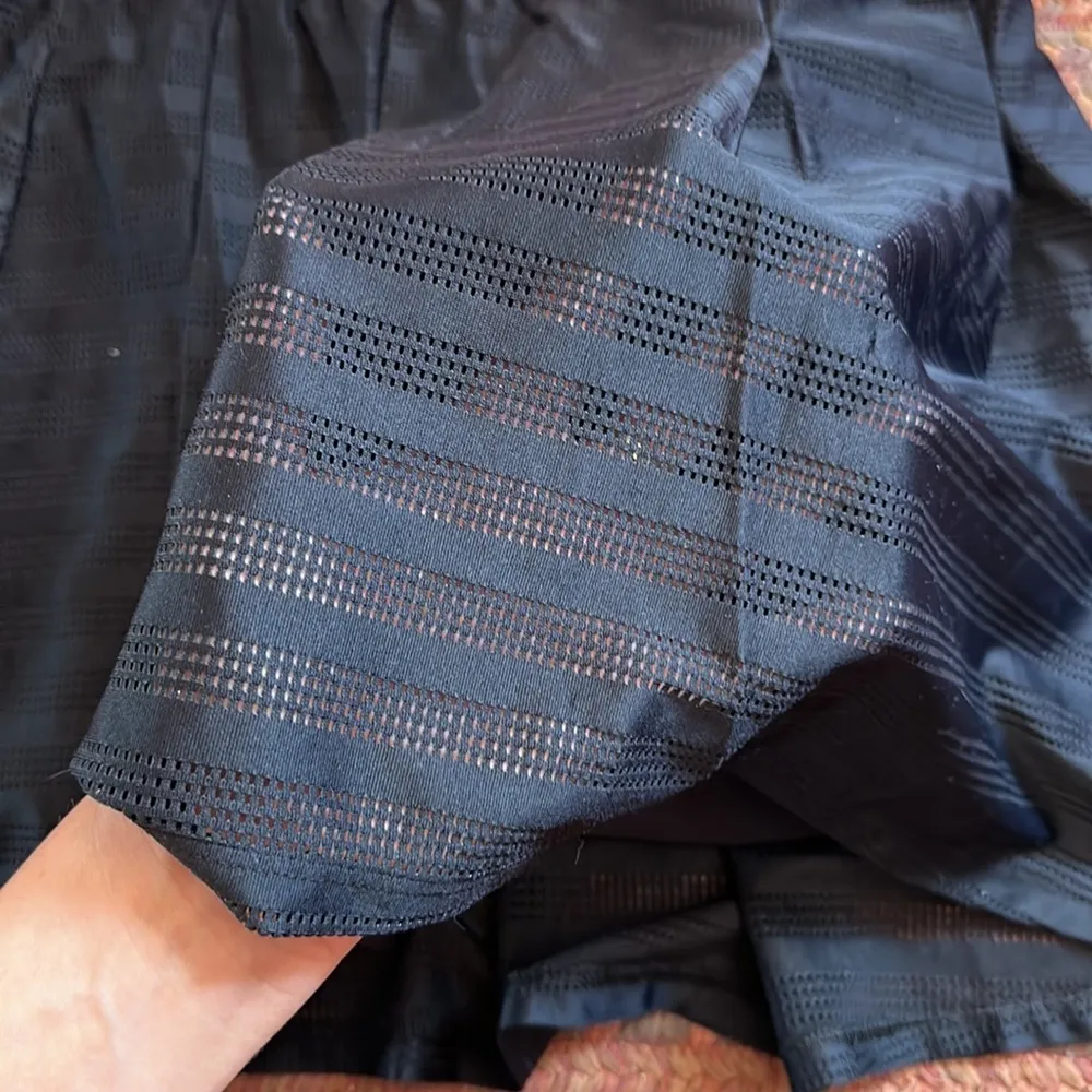 FILA SPORT BLACK MESH PLEATED SKORT TENNIS PICKLEBALL GOLF - Image 5