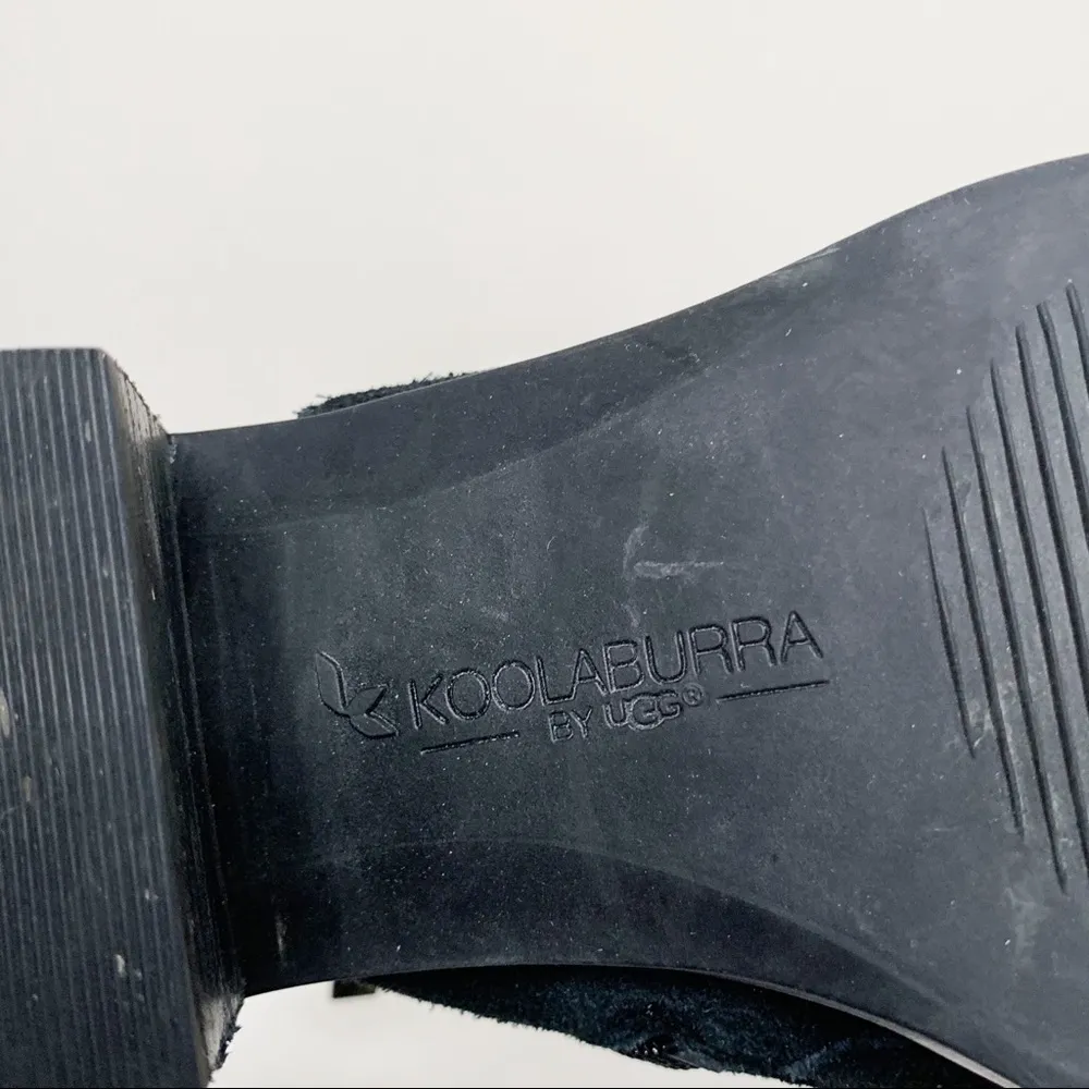 Koolaburra by Ugg Lens Tassle Black Suede Bootie - Image 5