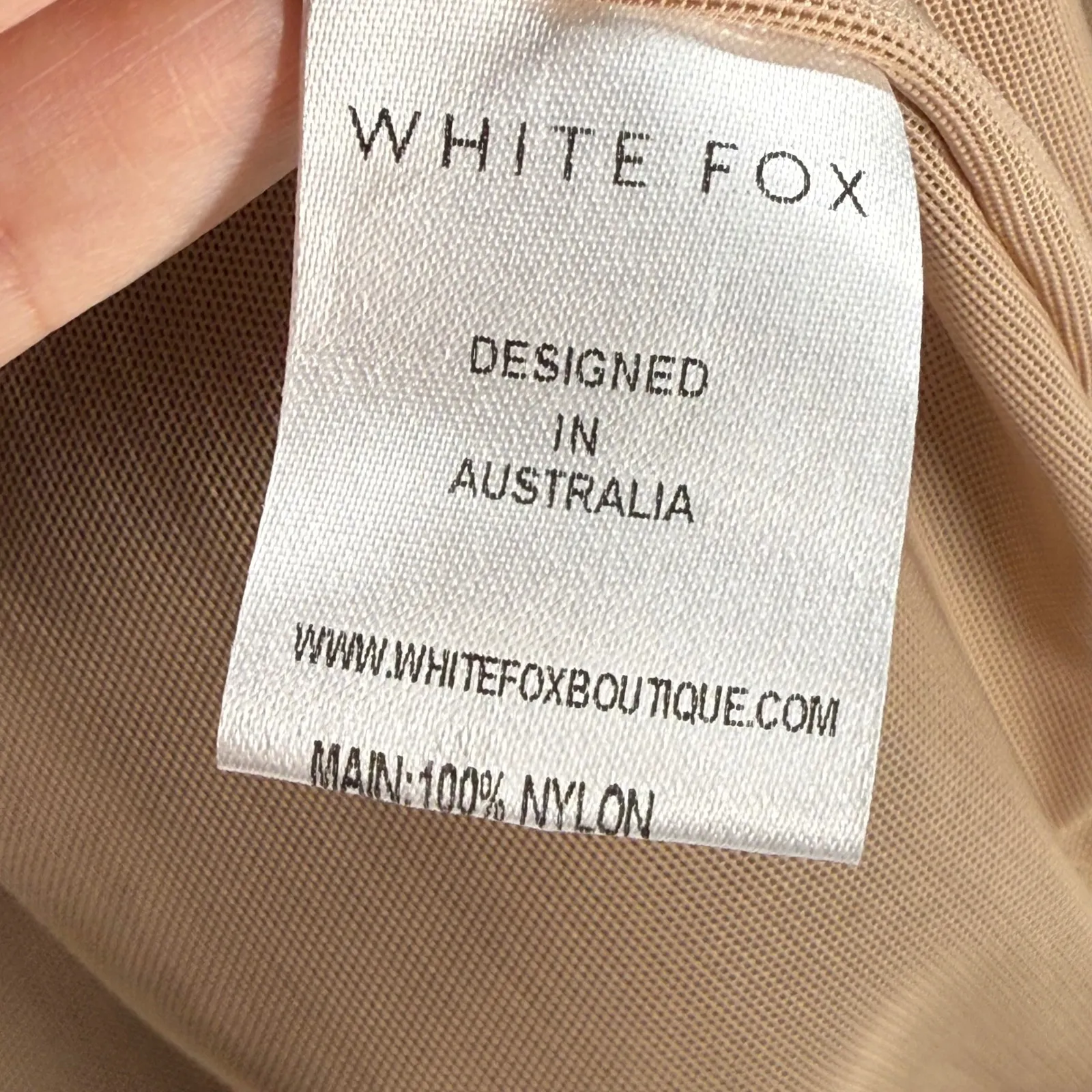 White Fox Mini Dress Black Tulle Strapless Ruched Party Cocktail Size L‎ - Image 9