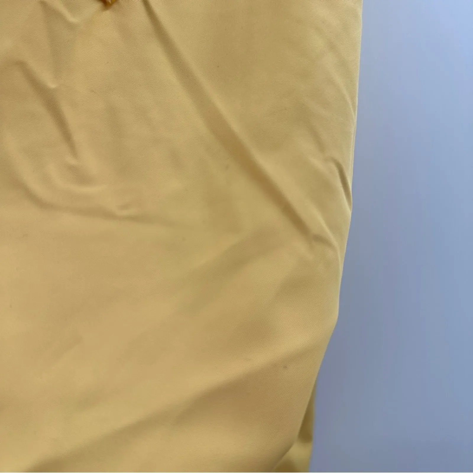 Ivory Ella Yellow Full Zip Drawstring Tie‎ Waist Long Sleeve Hooded Jacket Sz XS - Image 9