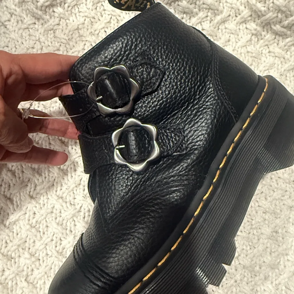 DR MARTENS DEVON FLOWERS WOMENS ANCLE BOOTS 7 - Image 6