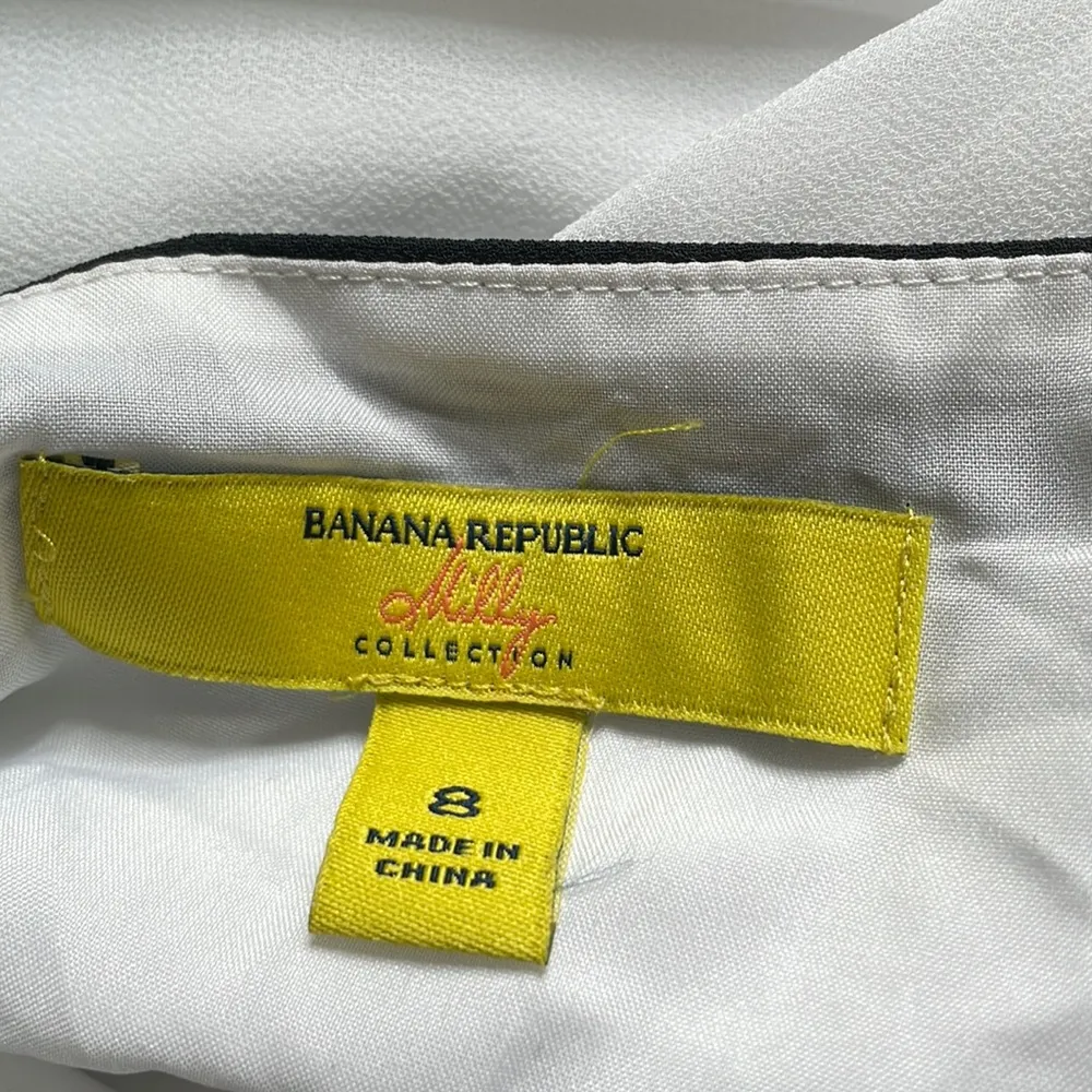 Banana Republic Milly collection colorblock patio pleated dress - Image 4