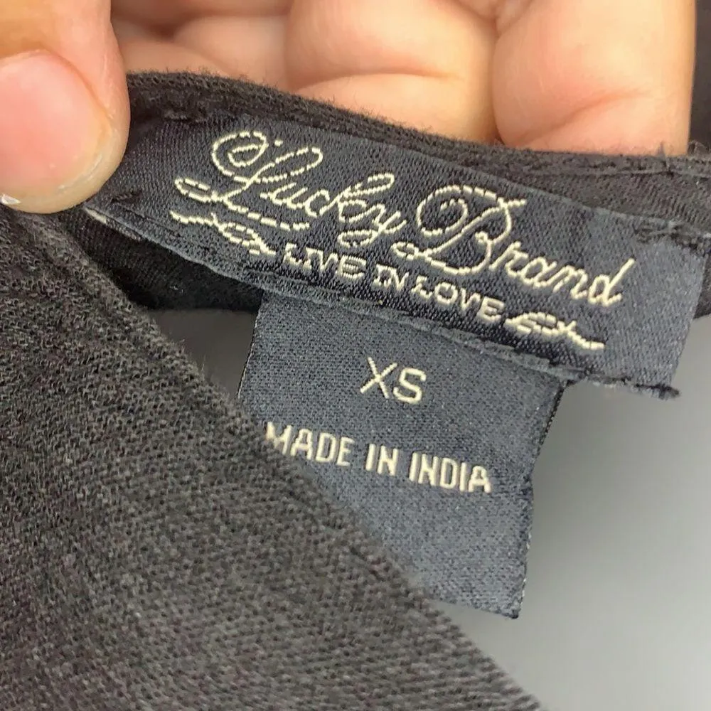 Lucky Brand black sleeveless dress size XS - Image 8