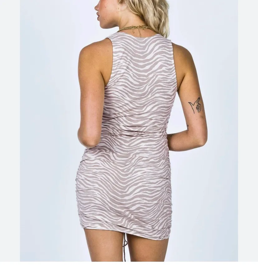 Zebra Print Dress - Image 2