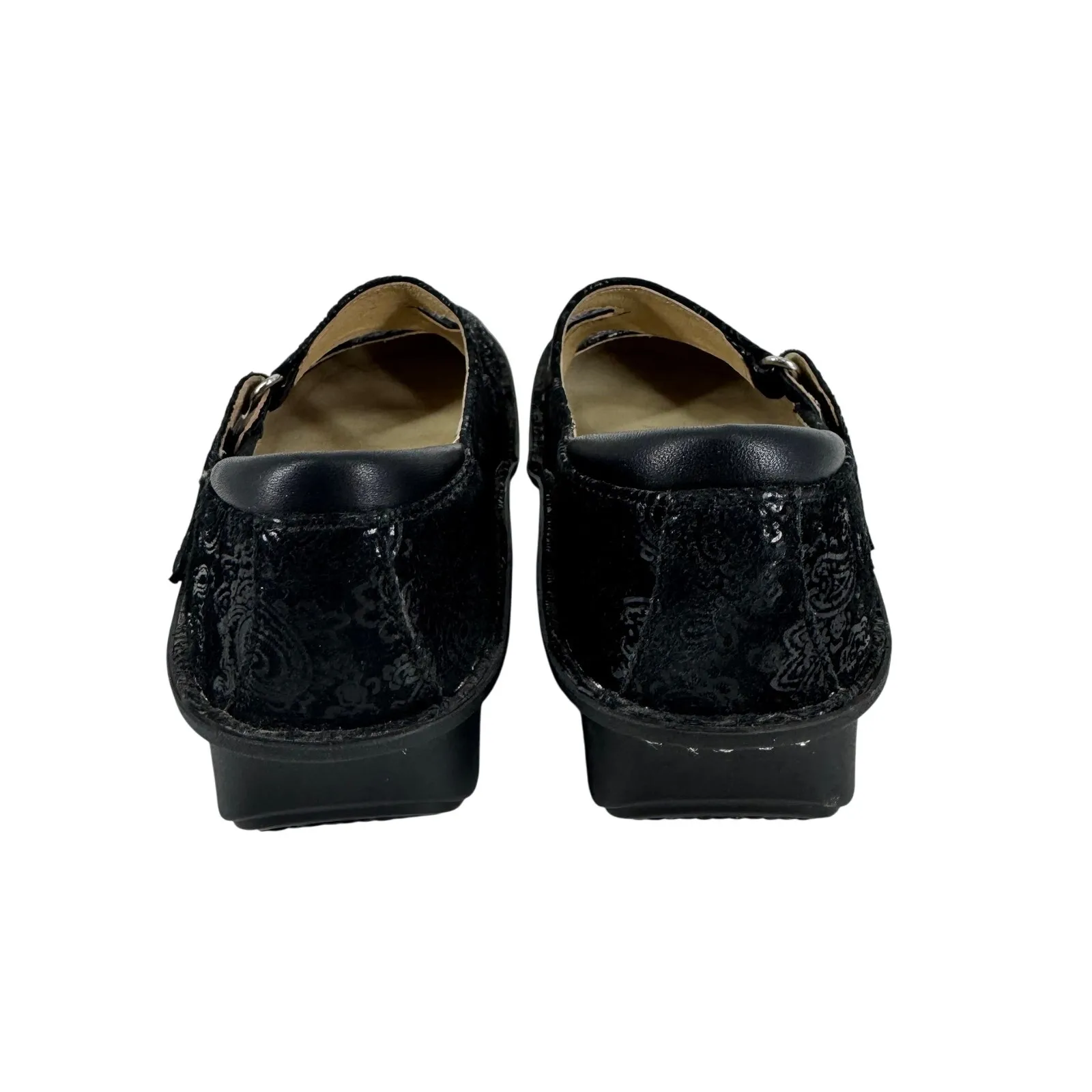 Alegria Jill Black Dottie Mary Jane Comfort Shoes Size 8 - Image 4