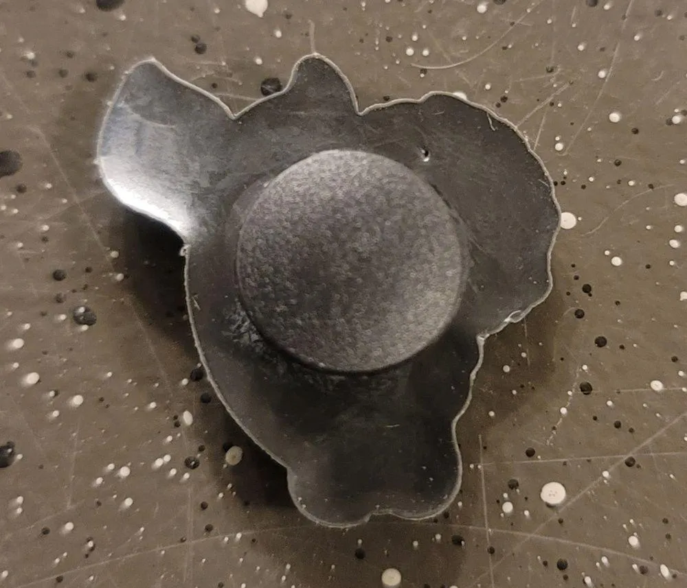 NEW Little Black Mermaid Croc Charm - Image 2